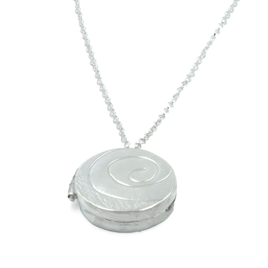 CHristina Elizabeth - Spiral Locket Sterling Silver Hallmarked